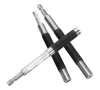 TOVINANNA Tige porte-embout réglable 3 pièces en alliage magnétique, rallonge pour embouts hexagonaux adaptée aux professionnels et amateurs