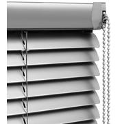tow000ack Store Vénitien en Aluminium pour Fenêtres,Lamelles 25mm Argent,Horizontaux Rideaux Occultants D'Intimité Intérieurs/Exterieur,mit Zubehör,Personnalisa,Largeur × Hauteur (115cm x 100cm)