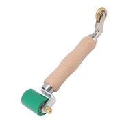 TOWEBOORY 2 en 1 Rouleaux de Pression Résistant Haute Température, Rouleau de Couture en Silicone de 40 mm Rouleau de Couture D'angle de Sol en Laiton pour Soudage Bâches PVC/TPO/EPDM (Vert)