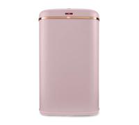 Tower Cavaletto T838010PNK Poubelle carrée à capteur 58 l Rose et or rose
