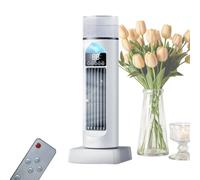 Tower Fan - 6 Speed Remote Control Cooling Fans | Quiet Oscillating Tower Fan | Digital Floor Standing Air Circulator Coolings Appliance | Timer Adjustable Wind Modes Energy Saving Bladeless Style