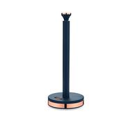Tower T826133MNB Cavaletto Support pour Rouleau de Cuisine Bleu Nuit avec Accents Or Rose
