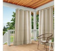 Town & Country Basics Exclusive Home Paire de Rideaux en Polyester, Polyester, Taupe, 54x120