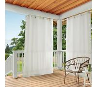 Town & Country Basics Exclusive Home Paire de Rideaux en Polyester, Polyester, Vanille, 54x96