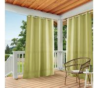Town & Country Basics Exclusive Home Paire de Rideaux en Polyester, Polyester, Vert Kiwi, 54x84