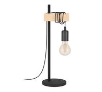 Eglo TOWNSHEND Lampe de table, E27, 43515,