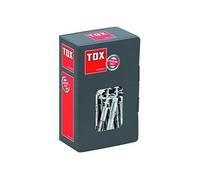 Tox 035101651 Acrobat Jeu De 50 Chevilles Métalliques Avec 50 Crochets Pour Matériaux Creux M5 X 37 Mm