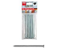 TOX 091601371 Window Pro SK Vis pour cadres en acier cémenté, montage à distance pour fenêtres et portes, tête fraisée avec entraînement TX30, 7,5x112 mm
