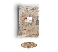 TOX Biscuit wood XL P20 en bois de hêtre pour des fixations stables d'éléments en bois, taille P20, 250 pièces, 015600281