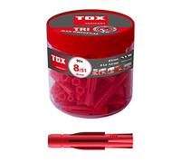 Tox Cheville universelle Tri 8 x 51 mm Bocal, 90 pièces - 010260051