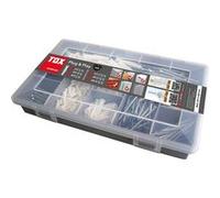 Tox Coffret assortiment Plug & Play, 320 pièces, cheville universelle avec vis - 01190101