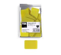 TOX Distance Allround Plaques de calage, plaques de compensation en plastique, charge admissible jusqu'à 5 tonnes, polypropylène, 60 x 40 x 4 mm, 1 sachet, 25 pièces, 065600109