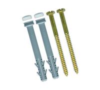 TOX Fixation WC sur Pied Toilet XL, blanc, un ensemble,04510139