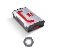 TOX L-BOXX Mini assortiment d'écrous hexagonaux DIN 934, adaptable individuellement, empilable et encliquetable entre eux, y compris écrous de différentes dimensions, 670 pcs., 094903202
