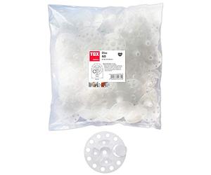 TOX Rondelle pour isolation disc 60 mm, 100 pièce, 047600041