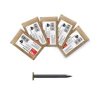 TOX Set de clous à image Home Classic en acier trempé avec tête en laiton dans un emballage en papier recyclable au style rétro, ⌀ 2,0 mm, longueur 20, 25, 30, 40 et 50 mm, 100 pièces, 063600105
