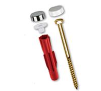 TOX Support WC accessoire 04510152 E 8/40 blanc et chromé par jeu