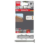 TOX Système de fixation pour parquets et étagères System Fix, 10 pcs., 013701641