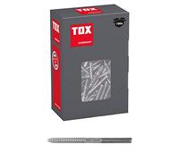 TOX Vis à deux filetages Boltix M8 x 50 mm, 100 pièces, 09510151, Zingué