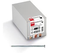TOX Window Pro FK Vis pour cadres en acier cémenté, montage à distance pour fenêtres et portes, tête de vis Pan Head avec entraînement TX30, ⌀7,5/92 mm, 09210155
