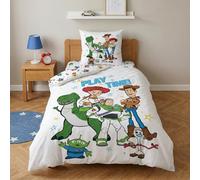 Toy Story Parure Lit 3 Pièces 140x200 + Taie 65x65 + Drap Woody Forky Fille