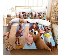 Toy Story Th¿¿Me D'impression D Housse De Couette En Microfibre Douce Ensemble De Literie Pi¿¿Ces Avec Fermeture ¿¿Clair Cach¿¿E Taie D'oreiller Housse D