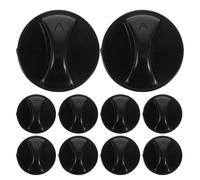 TOYANDONA 10 Pièces Bouton de Commande Fonction Minuterie Pratique pour Ventilateur Électrique en Abs Noir, Installation Facile pour Ventilateurs Colonne Bureau en Camping