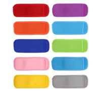 TOYANDONA 10 Pièces Manchon de Refroidissement pour Glaces en Caoutchouc, Facile à Nettoyer et Anti-goutte, pour Aventures en Plein Air et Camping Plusieurs styles