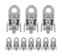 TOYANDONA 10 Pièces Verrou Motorisé Acier Rideaux Rail Électrique pour de Inoxydable Accessoire et Facile à Installer pour Maison