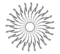 TOYANDONA 100pièces Clips de Tension Acier Inoxydable pour Moustiquaire de Fenêtre Clips Angle à Ressort pour Cadres de Fenêtre Fixation Solide pour Écran Coulissant et Fixe