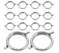 TOYANDONA 15pièces Ressorts de Remplacement pour Ciseaux à Volaille Ressorts Précis pour Ciseaux de Cuisine et Découpe de Viande Métalliques pour Cisaille Kit Essentiel pour Entretien