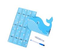 TOYANDONA 1ensemble Toise Murale Garçon Fille Autocollant Décoratif Stickers Autocollants Muraux Pour Mesurer La Croissance Des Garçon Fille Décoration De Chambre Garçon Fille