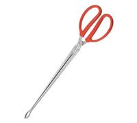 TOYANDONA 1pièce Pince Ramasse-déchets Acier Inoxydable à Becs Découpants Cendrier Ramasseur de Détritus pour Jardin Balayage et Maison
