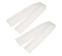 TOYANDONA 2 pièces Bande Étanche de Protection pour Cuisinière à Gaz Remplisseur de Fente Anti-éclaboussures Facile à Installer et Nettoyer Protecteur de Table Cuisson pour Cuisine Propre