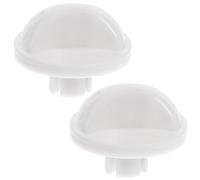 TOYANDONA 2 Pièces Bouton Minuterie de Commande pour Ventilateur Électrique, Accessoire Abs Blanc, Contrôle de Vitesse Sécurisé et Automatique pour Usage Intérieur et Extérieur