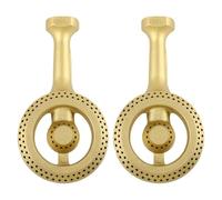 TOYANDONA 2 Pièces Gas Stove Burner Head Cast Iron Replacement Caps For Kitchen And Restaurant Cooking Accessories