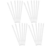 TOYANDONA 20 Pièces Tube Lumineux Transparent Remplaçable en Plastique Résistant pour Décoration Extérieure Élégante, Facilitant L'entretien et Créant une Ambiance Festive