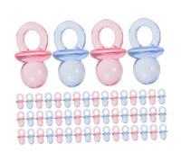 TOYANDONA 200pièces Mini-tétines pour Jeu de Shower Décorations de Table Figurines de Tétine Miniature pour Fête et Anniversaire
