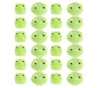 TOYANDONA 24 Pièces Figurine de Grenouille Mignonne Résine Miniature Décorative pour Bureau Ornement de Paysage de Table Compacte et Design Adorable
