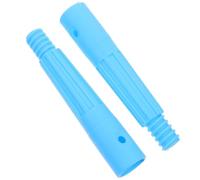 TOYANDONA 2pcs Embouts de Manche Fileté en Plastique pour Balai Type Américain, Accessoires Robustes pour Manche Télescopique, pour Outils de Nettoyage Ménager