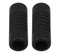 TOYANDONA 2pcs Protège-buse Vapeur pour Machine à Café en Caoutchouc Noir Résistant la Chaleur Isolation Thermique pour Cafetière Expresso à Domicile Bureau