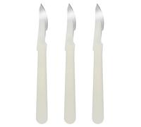 TOYANDONA 3 Pièces Découpeuses de Pain Professionnelles en Plastique et Métal, Faciles à Utiliser et Nettoyer, Outil Cuisine Boulangerie Préparation du Pain