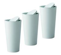 TOYANDONA 3 Pièces Petite Poubelle pour Voiture en PP, Vert Clair | Format Compatible avec Porte-gobelet, Usage Quotidien pour Déplacements, Bureau et Rangement des Déchets