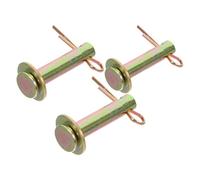 TOYANDONA 3pcs Goupilles Fendues Métalliques Mécanisme de Verrouillage Rapide, Fixation Sécurisée pour Accessoires de Tondeuse et Poulie de Ventilateur de Plafond