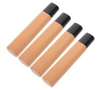 TOYANDONA 4 Pièces Poignée de Rechange pour Couteau Japonerie Sashimi en Bois, Accessoire Pratique pour Restauration et Entretien, Améliore L'efficacité de Coupe Cuisine