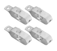 TOYANDONA 4 Pièces Tendeur de Câble en Acier A3 Résistant à l'usure Intempéries pour Fil de Clôture et Dispositif D'ombrage, pour Cage à Poule et Clapier