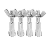 TOYANDONA 4pièces Boulons de Tension pour Scie à Métaux Kit de Fixation pour Cadre de Scie Réglage Facile de Lame de Rechange pour Bricolage et Menuiserie