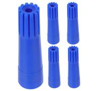 TOYANDONA 5 Pièces Connecteur de Manche à Balai Fileté Américain | Compatibilité, Fixation Sûre, Pose sans Outil, pour Manches Télescopiques et Outils de Ménage