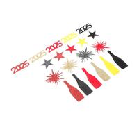 TOYANDONA 50 Pièces Confettis de Table Nouvel an 2025 en Feutre