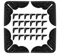 TOYANDONA 50 Pièces Protège-Coins en Métal 14mm pour Albums Photo et Cahiers, Lot, Style Créatif, Finition Robuste, pour Usage Personnel et Présent